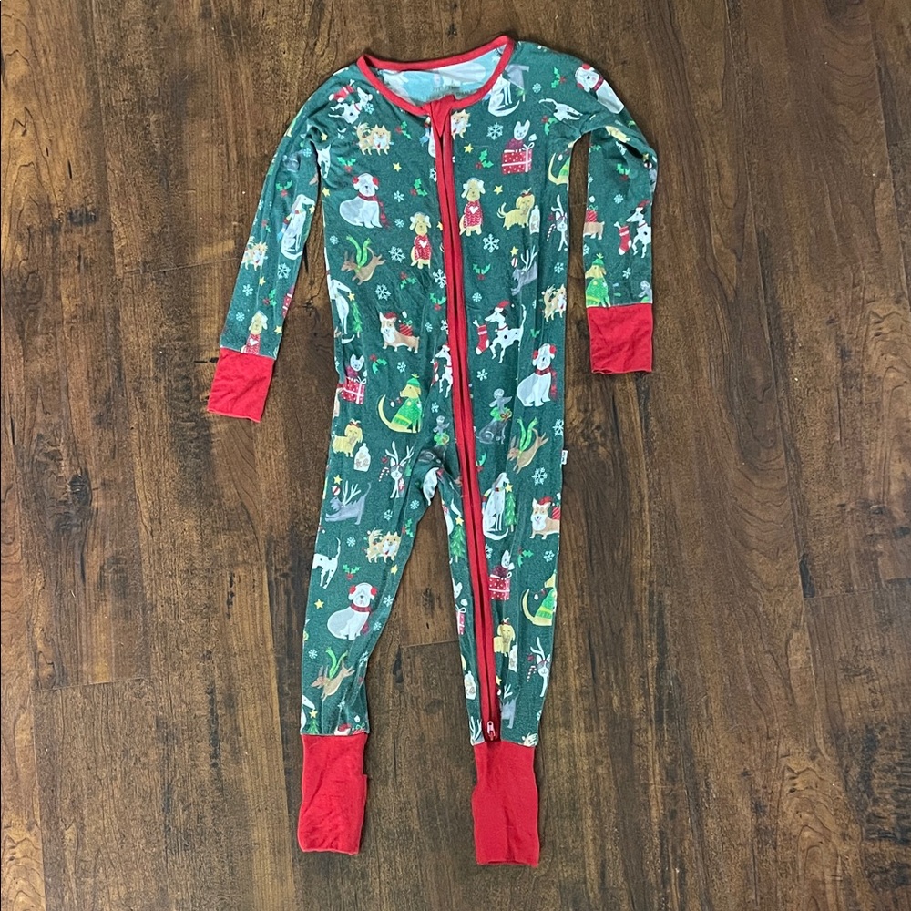 Little Sleepies Christmas pajamas